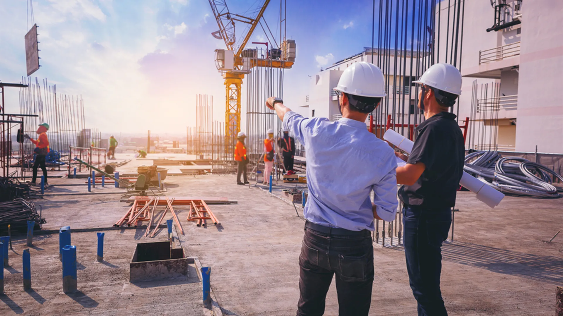Construction material planning and organization